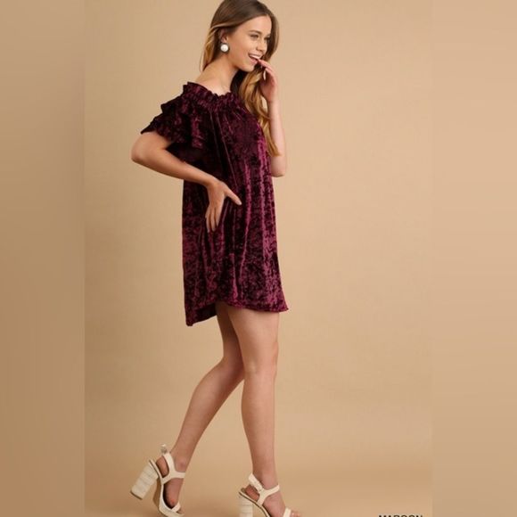 NWT UMGEE Off The Shoulder Mini Dress🎄 - Picture 2 of 12